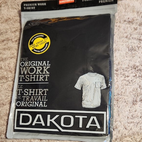 Dakota Other - Dakota Black Premium Work T-Shirt